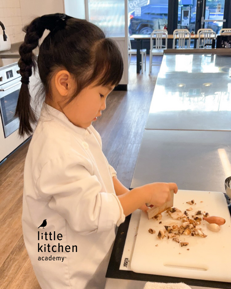 Kids in the Kitchen - Mushroom cheese Ravioli with Herb Butter