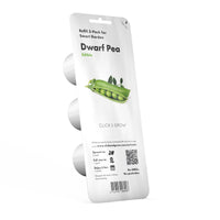 Dwarf Pea Plant Pods 9-pack / Grow Dwarf Pea at home. Indoor Garden. Indoor Herb Garden.