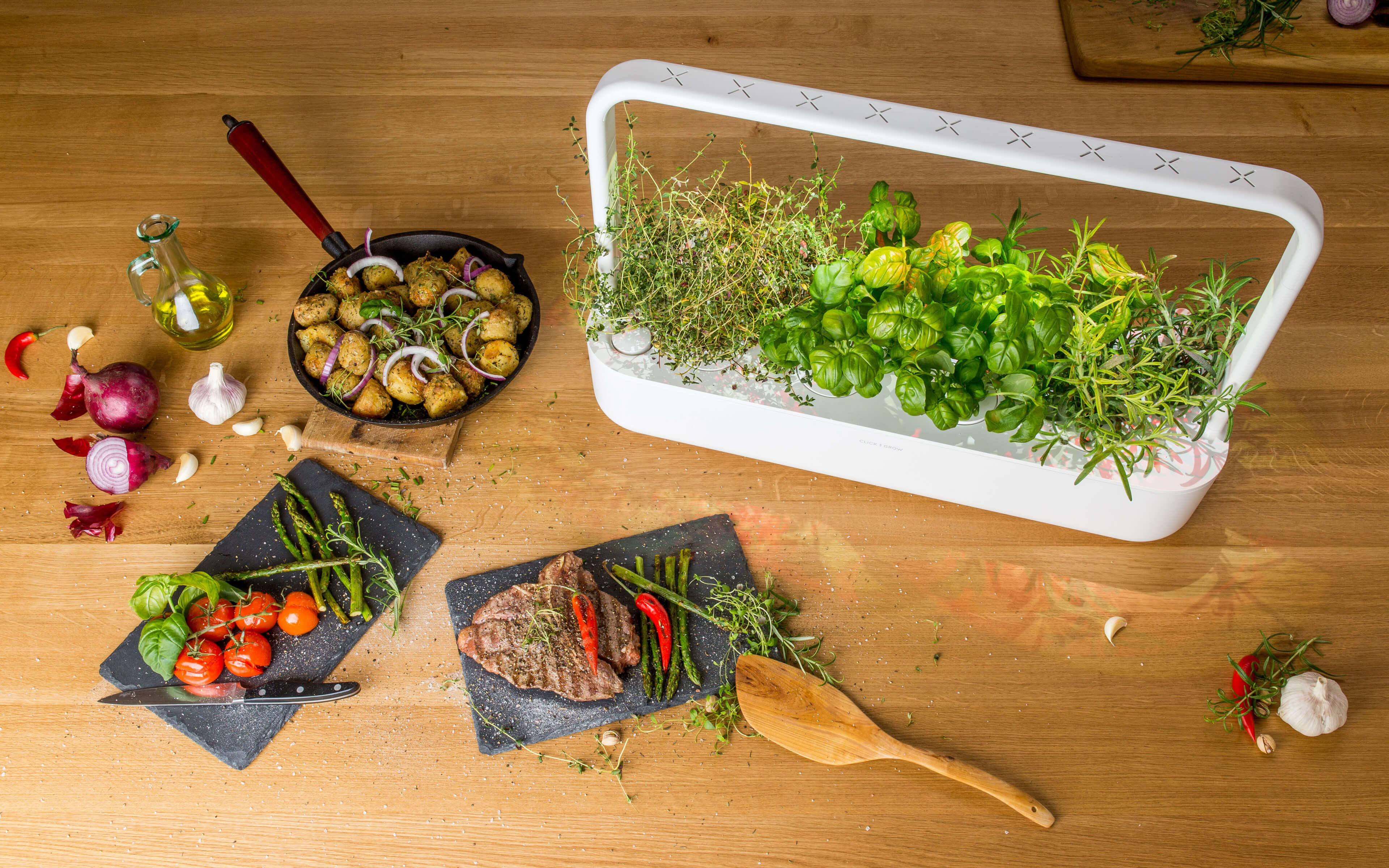 Invest in your health with an indoor garden.